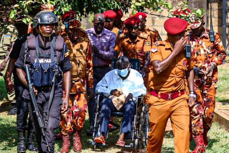 Besigye-DPP Prefers Treason Charges Against him at Nakawa Court.