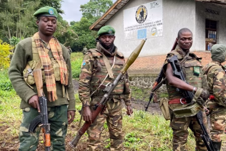 DRC-M23 AND FARDC/Coalition Resume Fighting on the Northern Front .